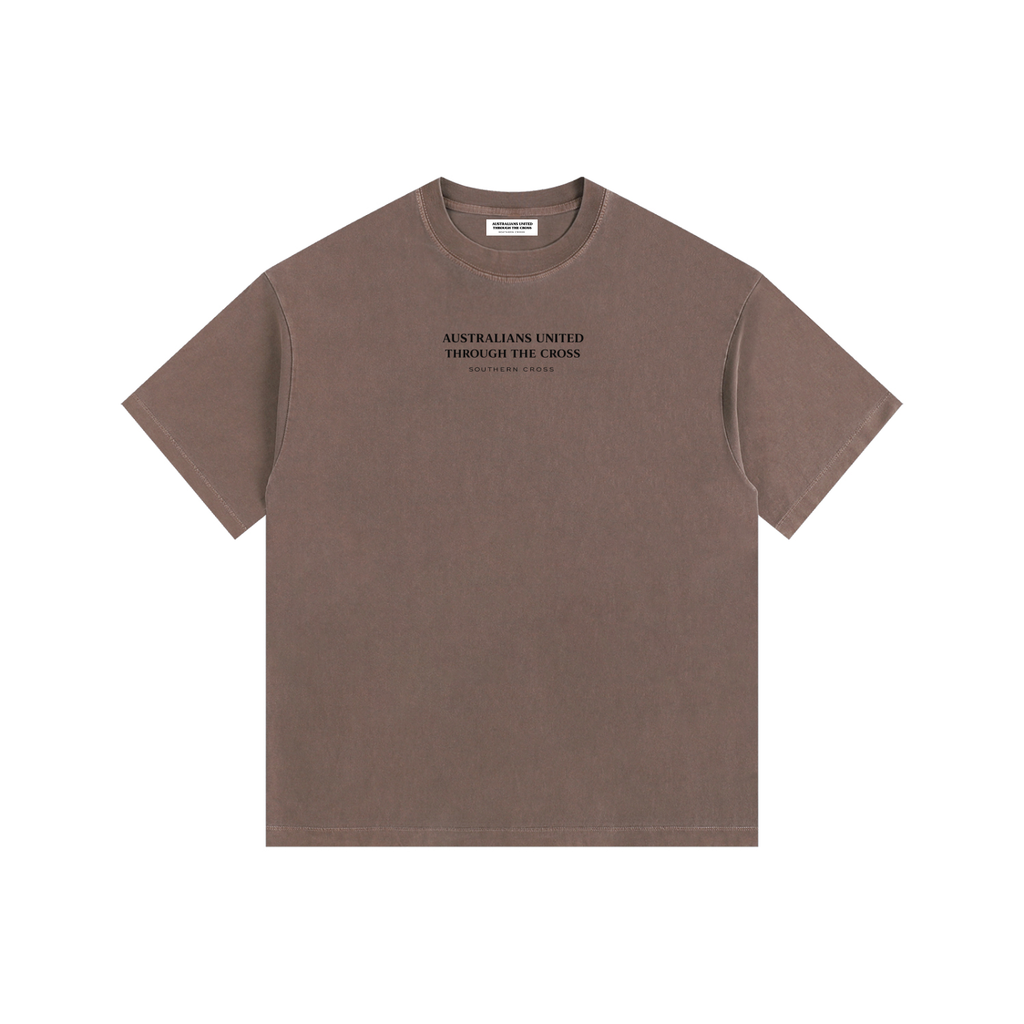 Let God Take Control - Vintage Washed Oversized T-Shirt