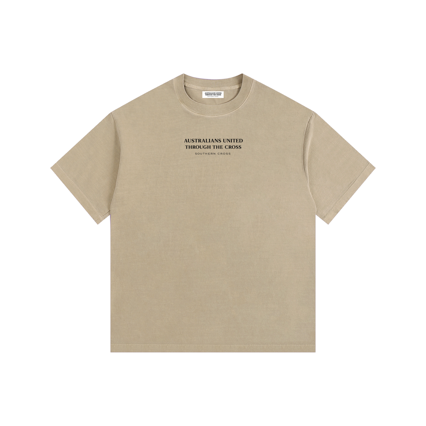Wings Like Eagles - Vintage Washed Oversized T-Shirt