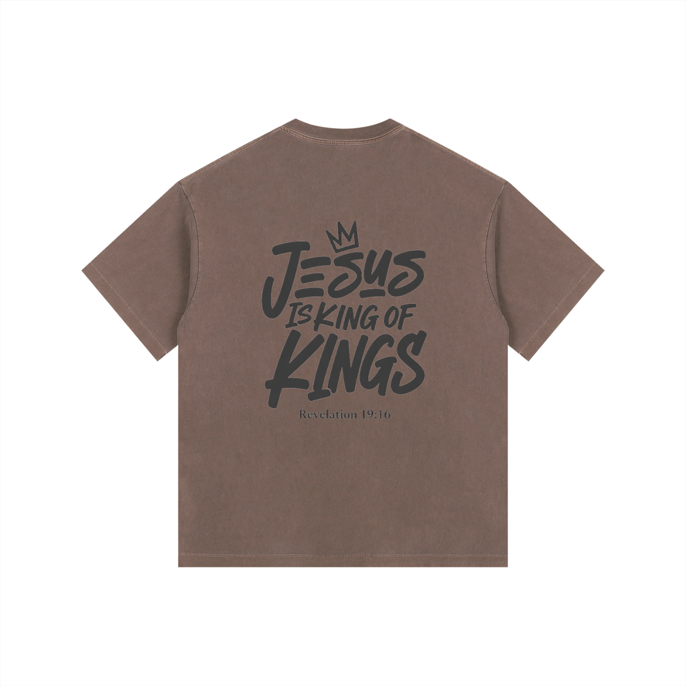 King of Kings - Vintage Washed Oversized T-Shirt
