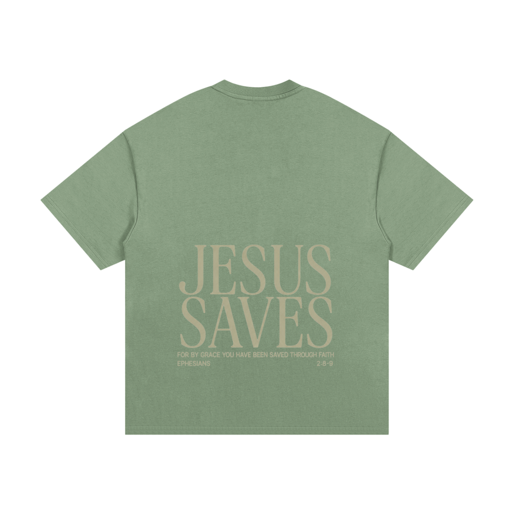 Jesus Saves - Essential Heavyweight T-Shirt