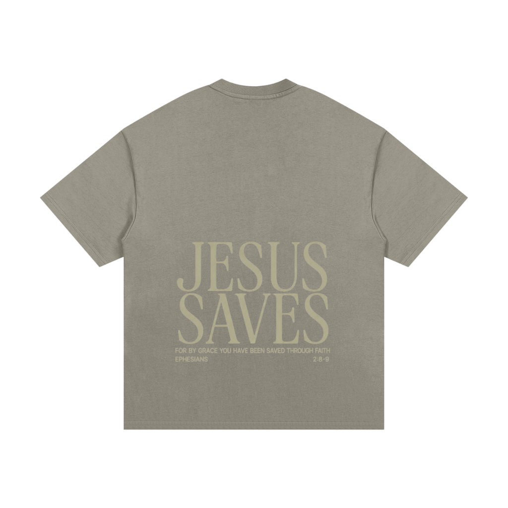 Jesus Saves - Essential Heavyweight T-Shirt