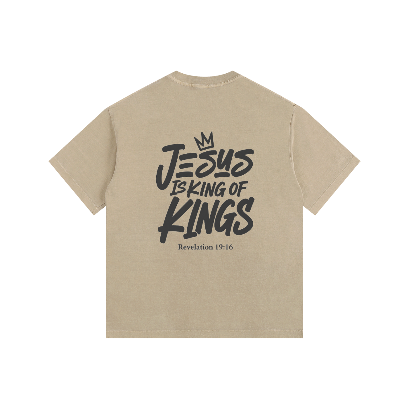 King of Kings - Vintage Washed Oversized T-Shirt