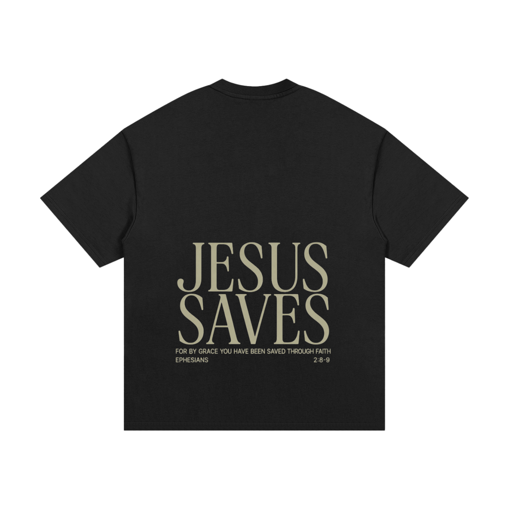 Jesus Saves - Essential Heavyweight T-Shirt