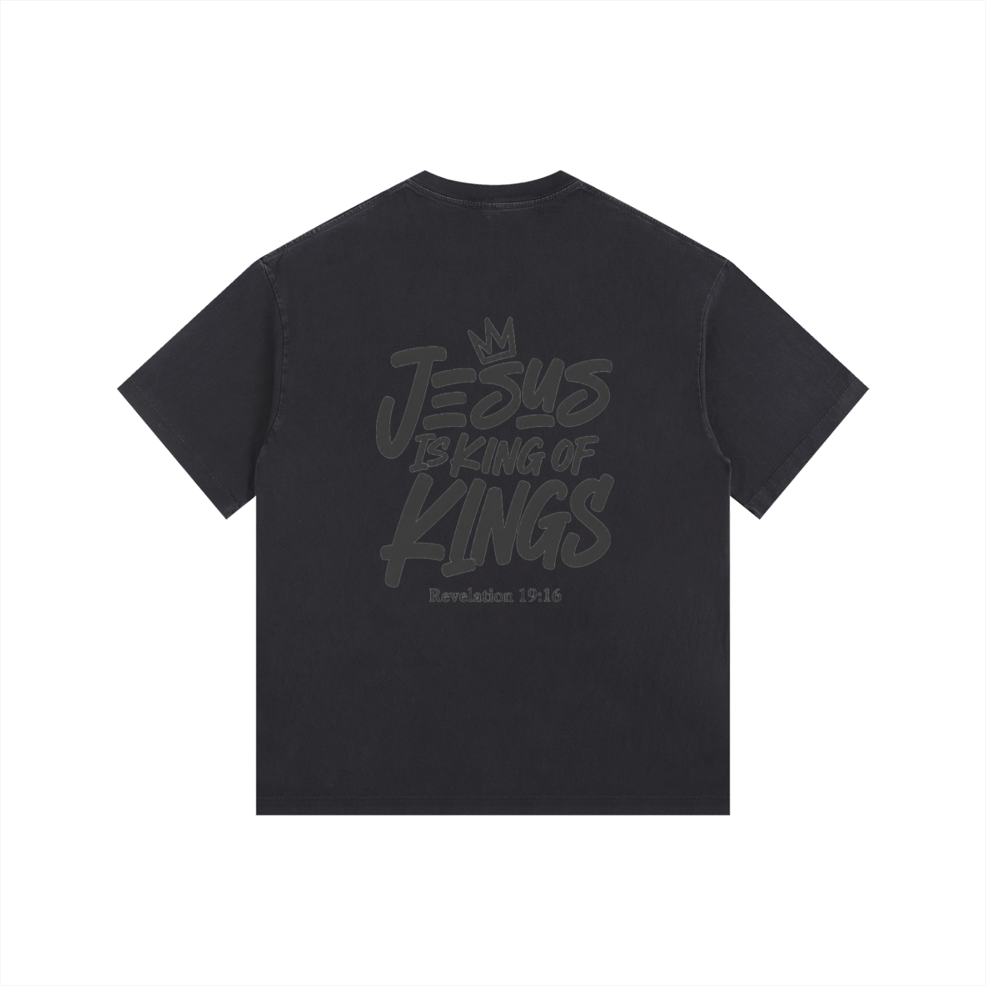King of Kings - Vintage Washed Oversized T-Shirt