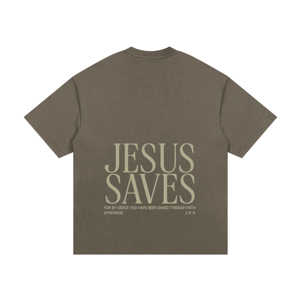 Jesus Saves - Essential Heavyweight T-Shirt