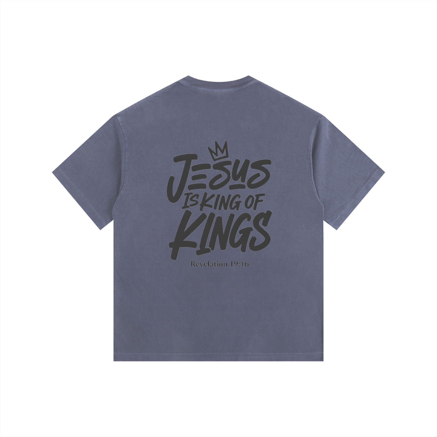 King of Kings - Vintage Washed Oversized T-Shirt