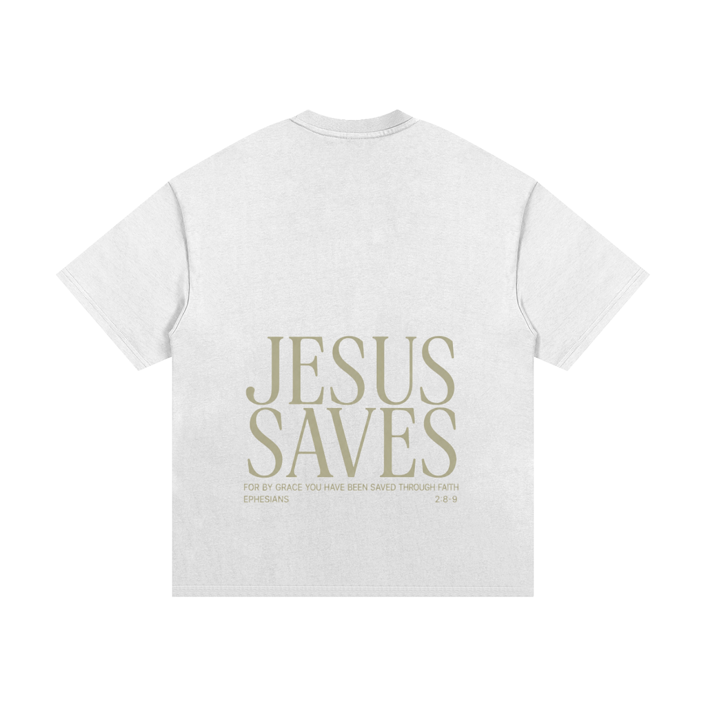 Jesus Saves - Essential Heavyweight T-Shirt