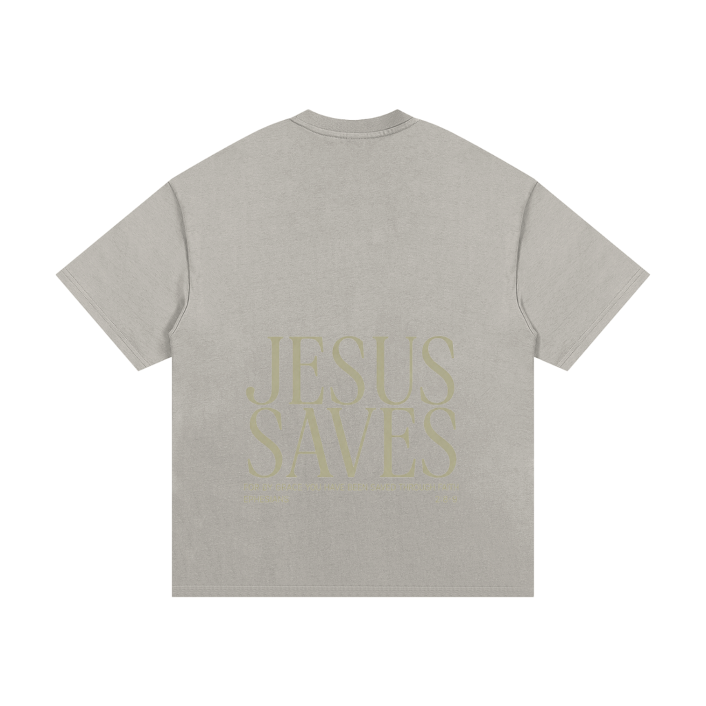 Jesus Saves - Essential Heavyweight T-Shirt