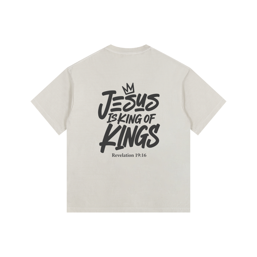 King of Kings - Vintage Washed Oversized T-Shirt
