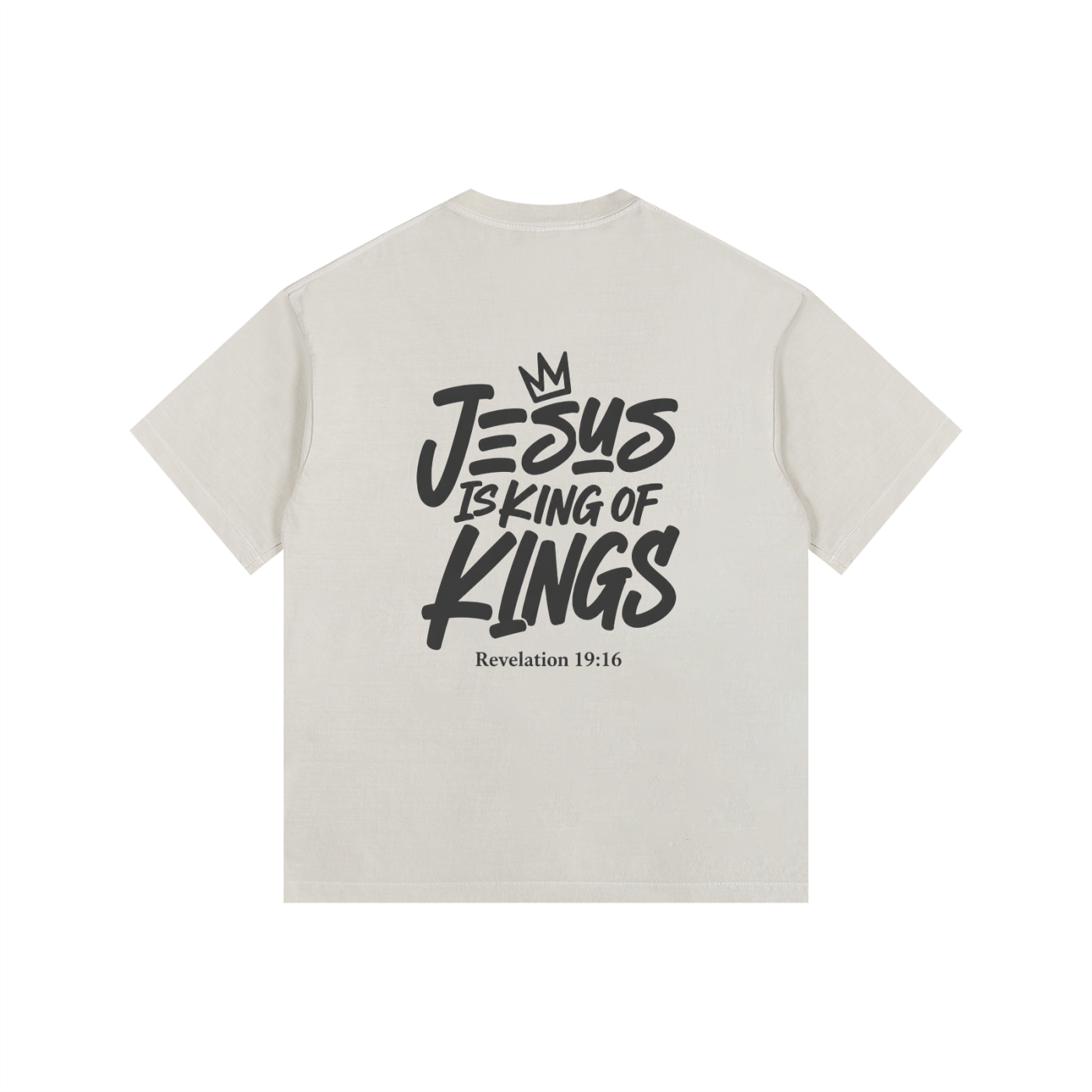 King of Kings - Vintage Washed Oversized T-Shirt