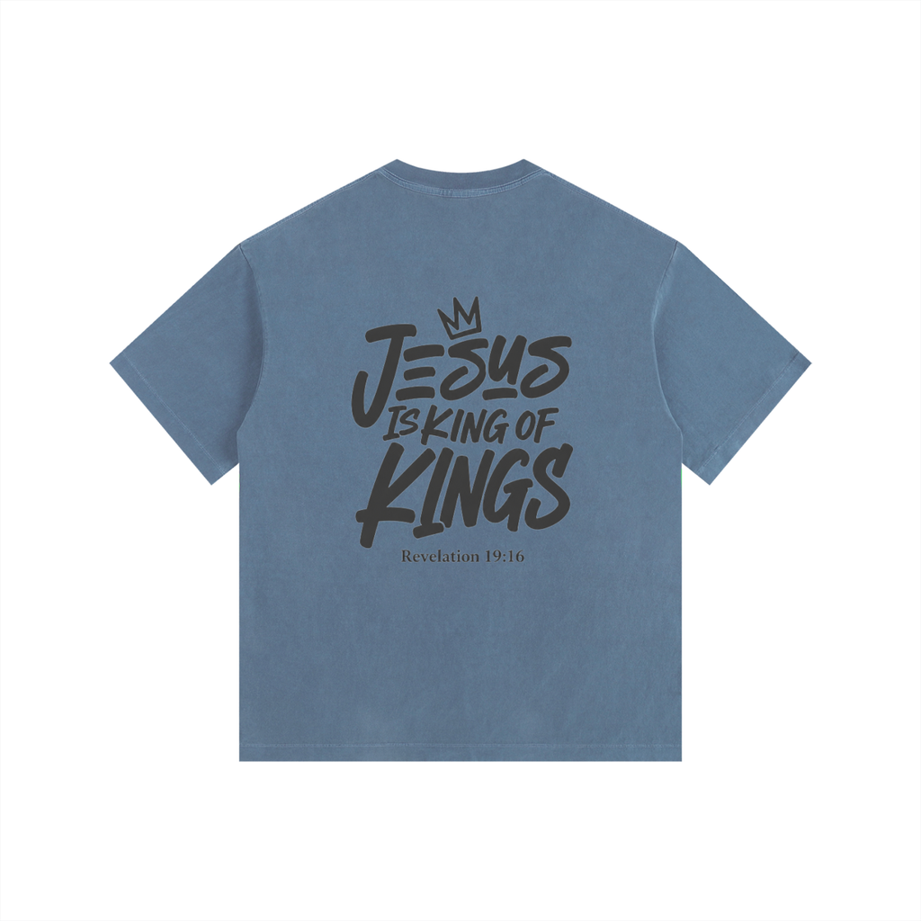 King of Kings - Vintage Washed Oversized T-Shirt