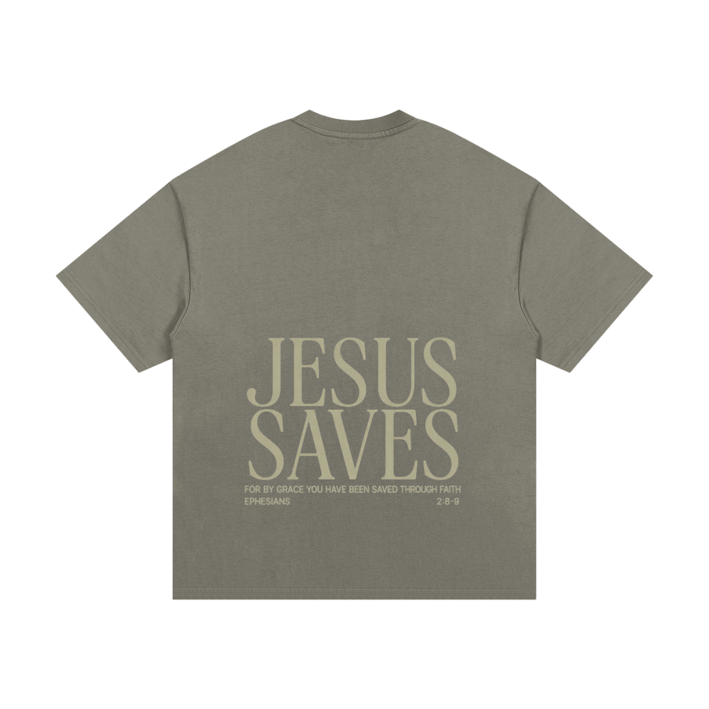Jesus Saves - Essential Heavyweight T-Shirt