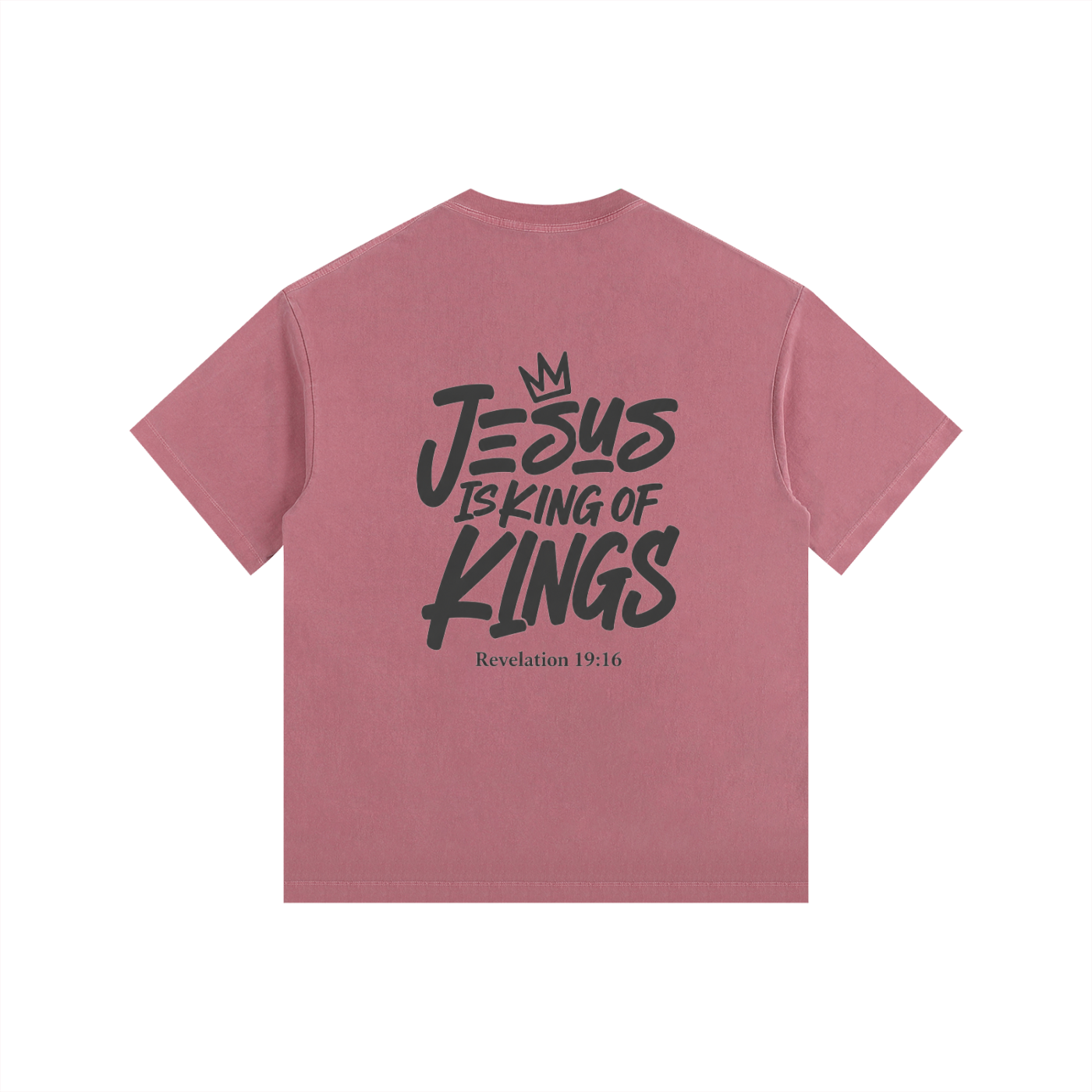 King of Kings - Vintage Washed Oversized T-Shirt