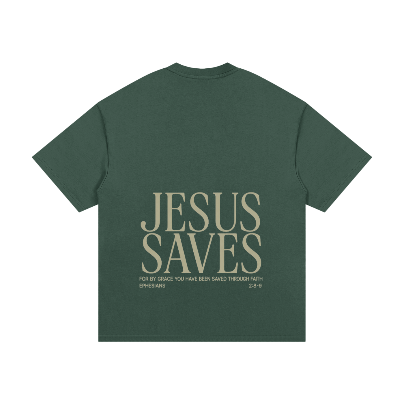 Jesus Saves - Essential Heavyweight T-Shirt
