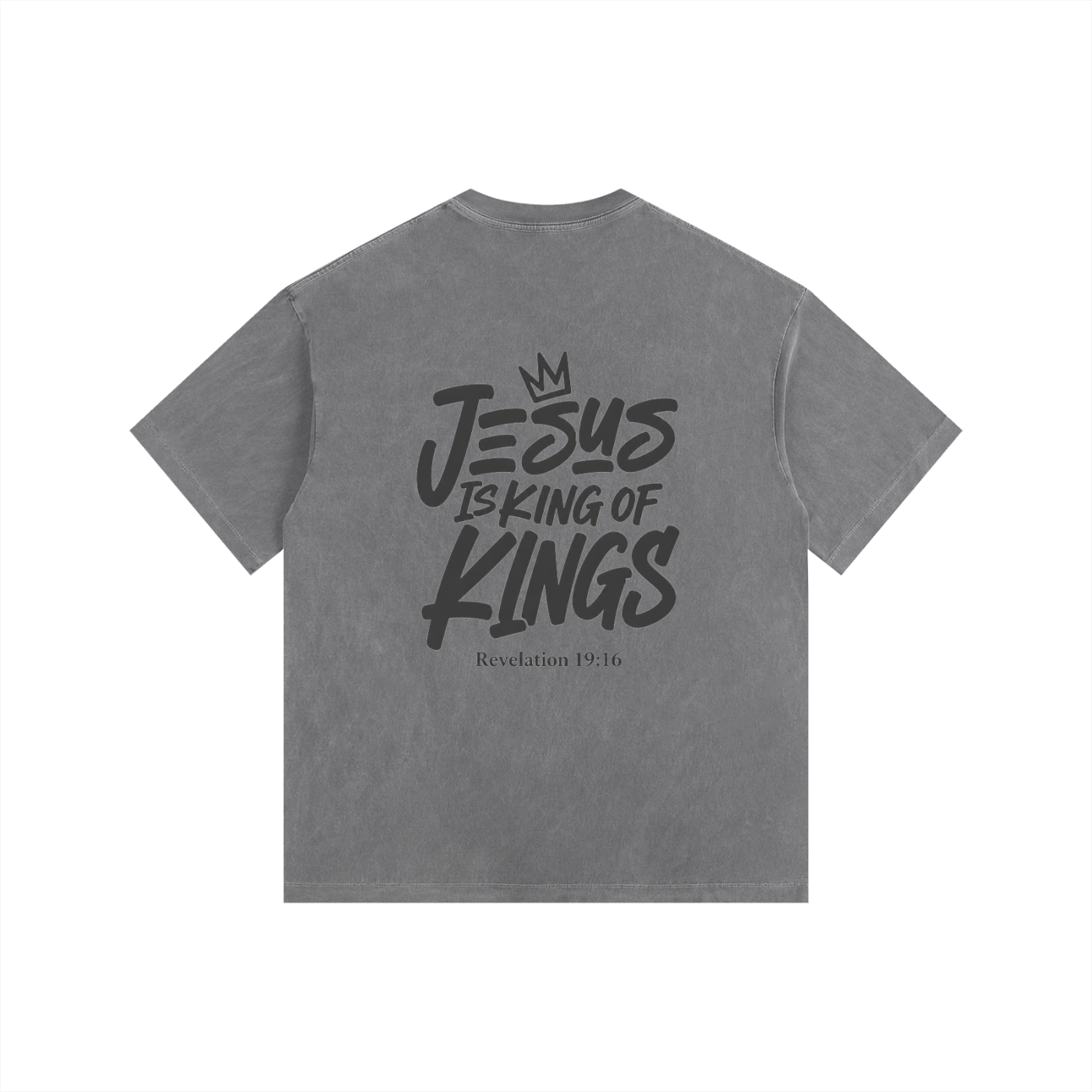 King of Kings - Vintage Washed Oversized T-Shirt